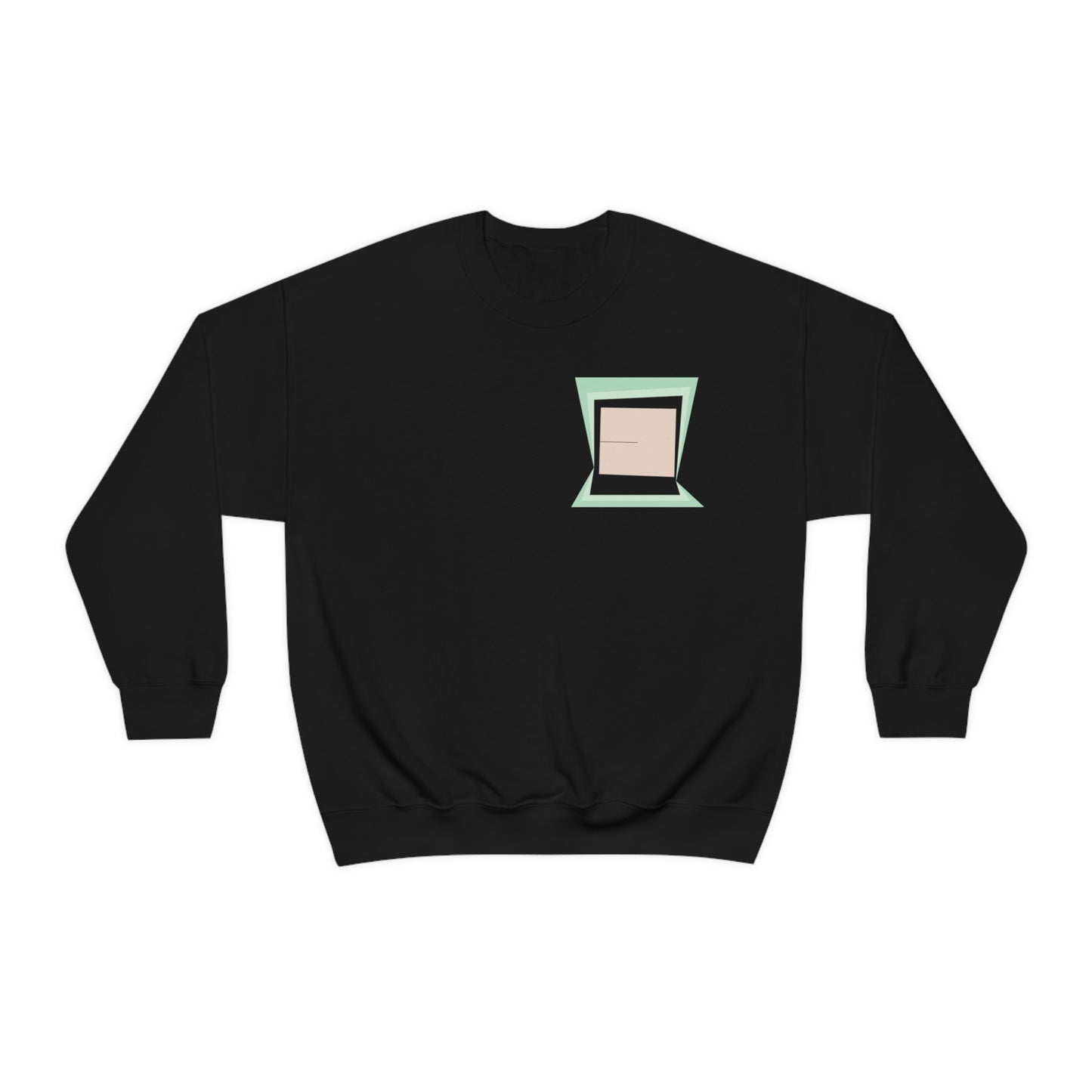 MINIMAL SHAPES 100 - Unisex Heavy Blend™ Crewneck Sweatshirt