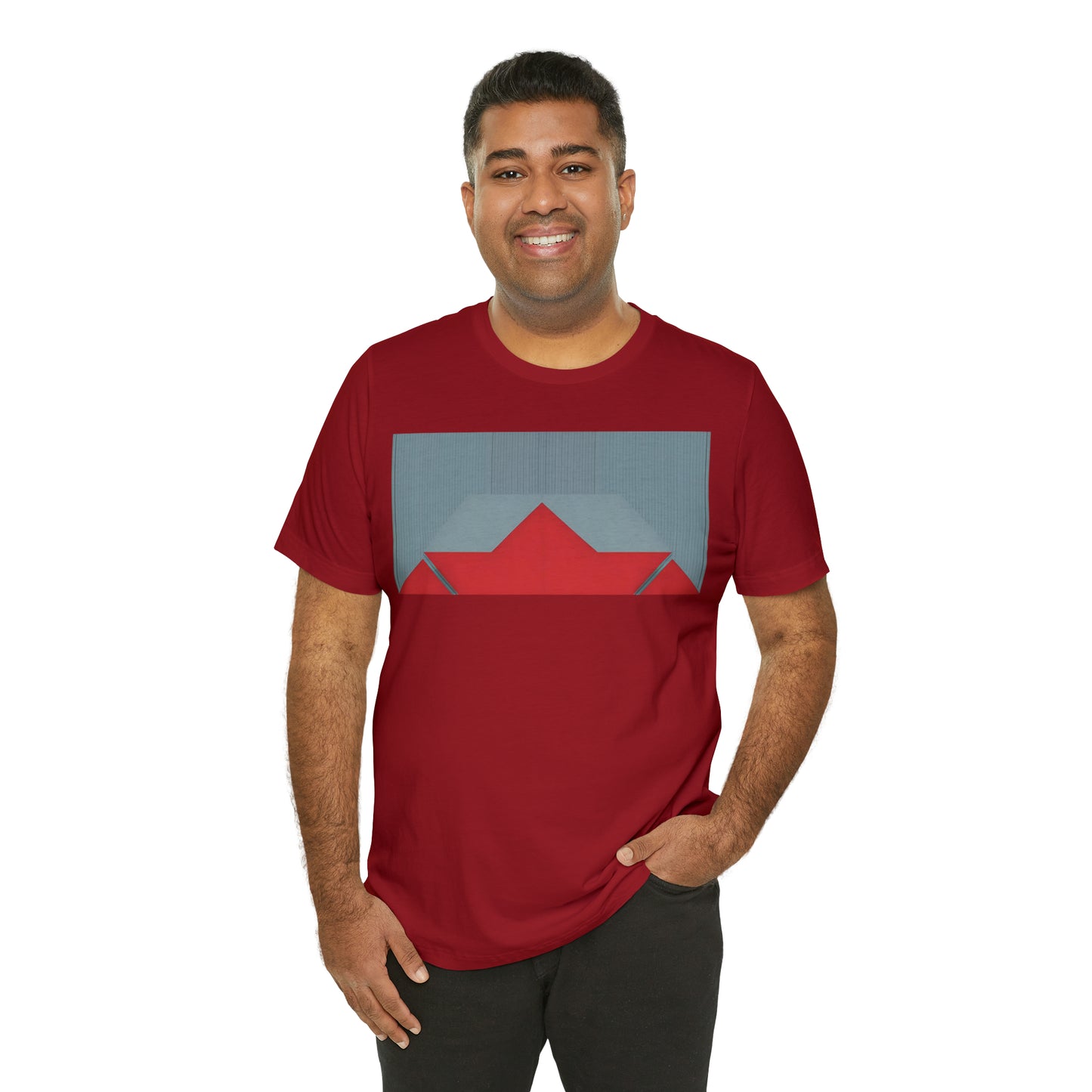 ABSTRACT SHAPES 101 MIRROR - Unisex Jersey Short Sleeve Tee