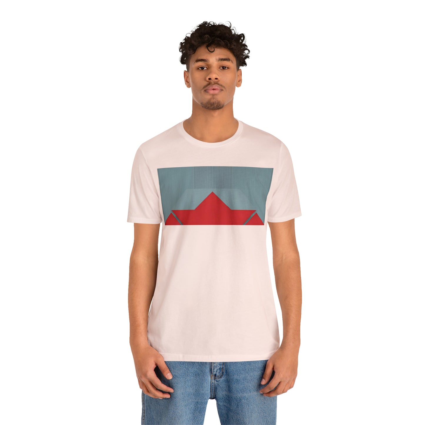 ABSTRACT SHAPES 101 MIRROR - Unisex Jersey Short Sleeve Tee