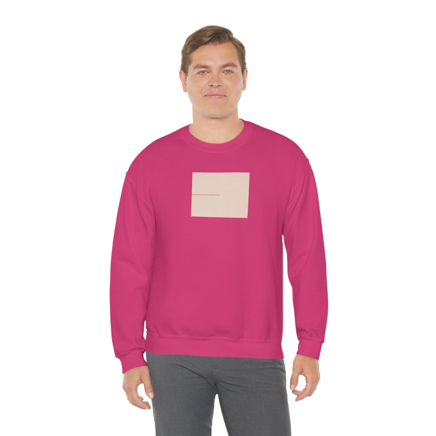 MINIMAL SHAPE 105 - Unisex Heavy Blend™ Crewneck Sweatshirt