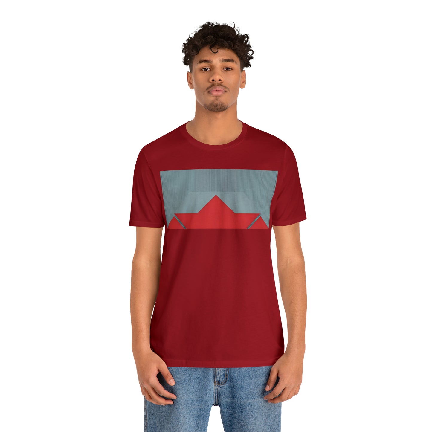 ABSTRACT SHAPES 101 MIRROR - Unisex Jersey Short Sleeve Tee