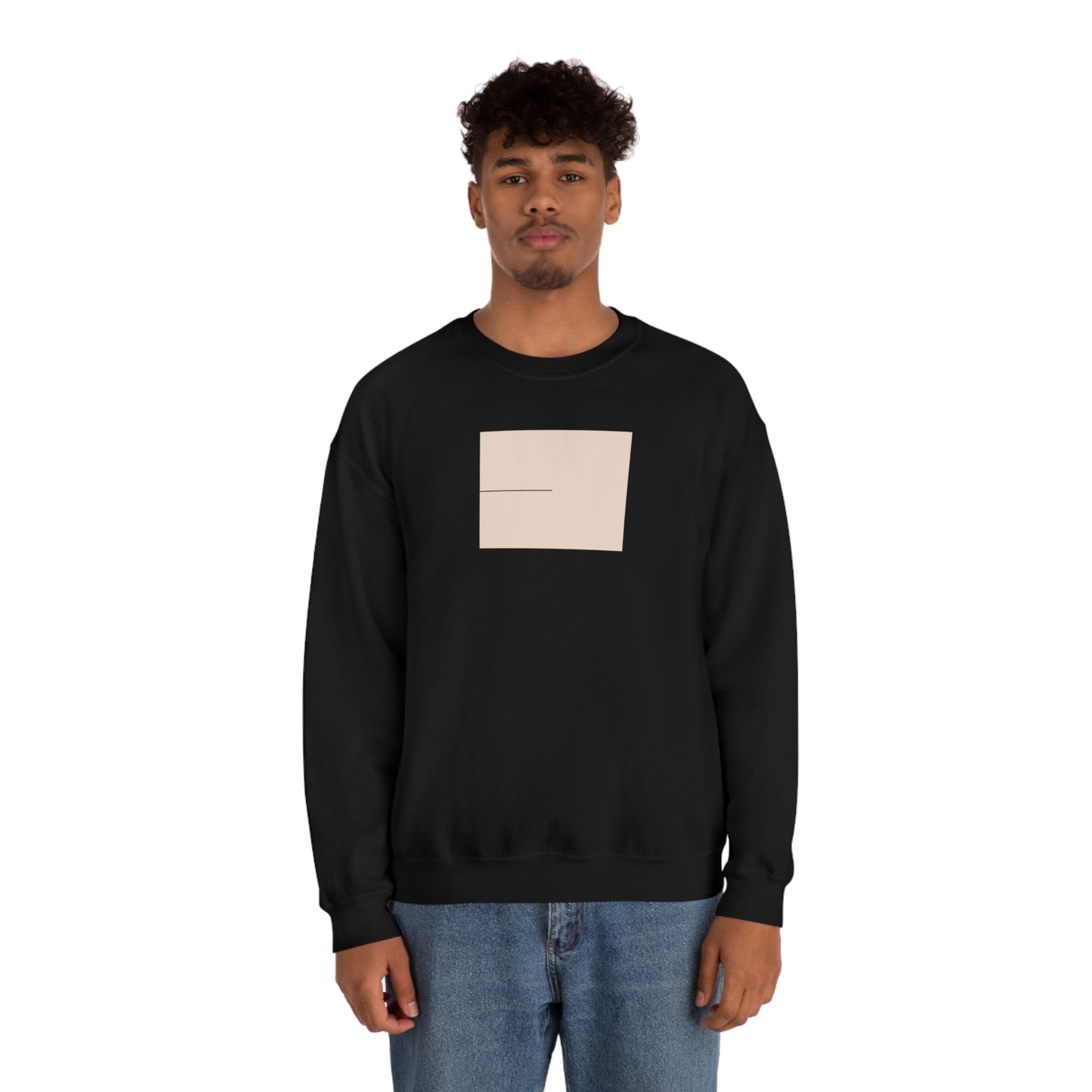 MINIMAL SHAPE 105 - Unisex Heavy Blend™ Crewneck Sweatshirt