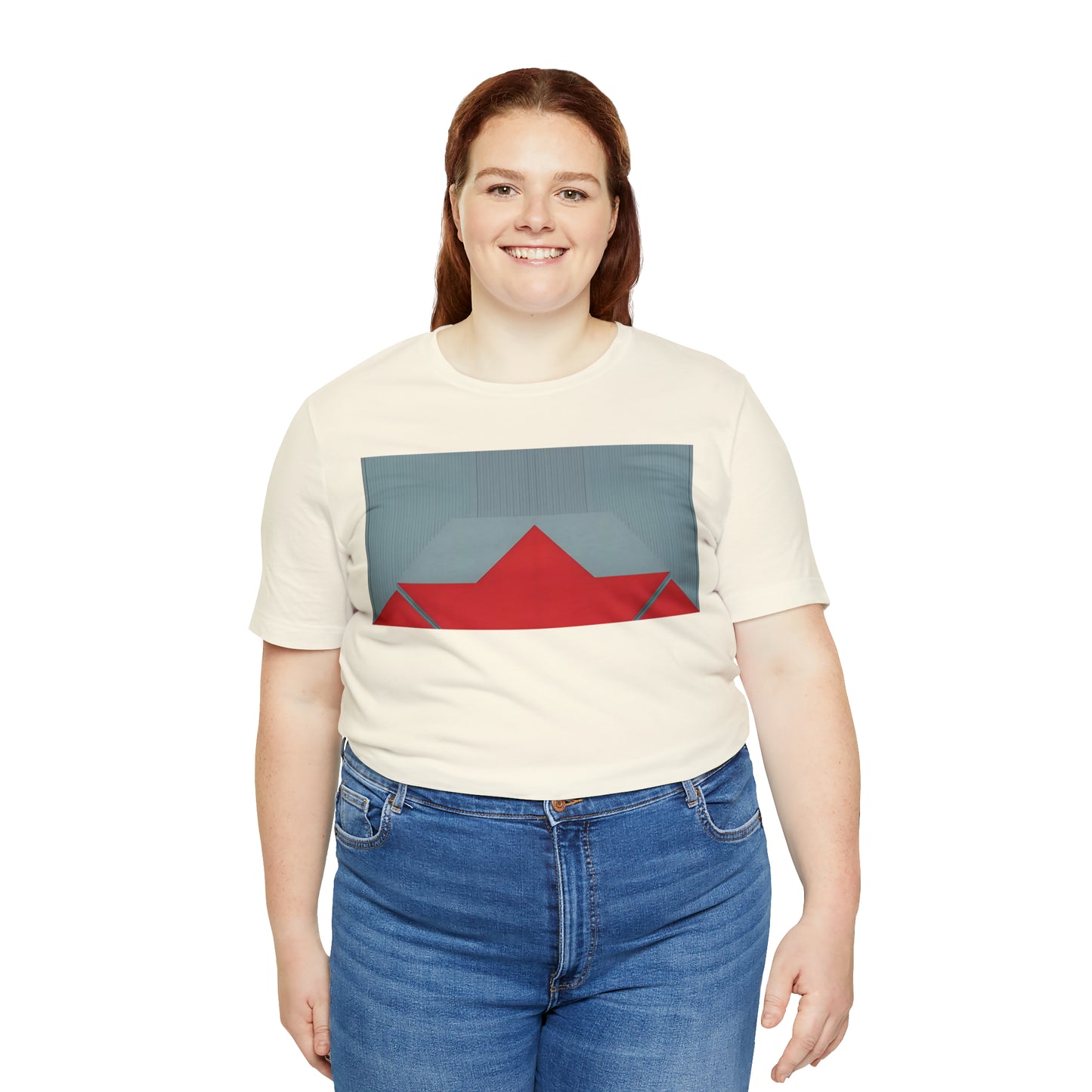 ABSTRACT SHAPES 101 MIRROR - Unisex Jersey Short Sleeve Tee