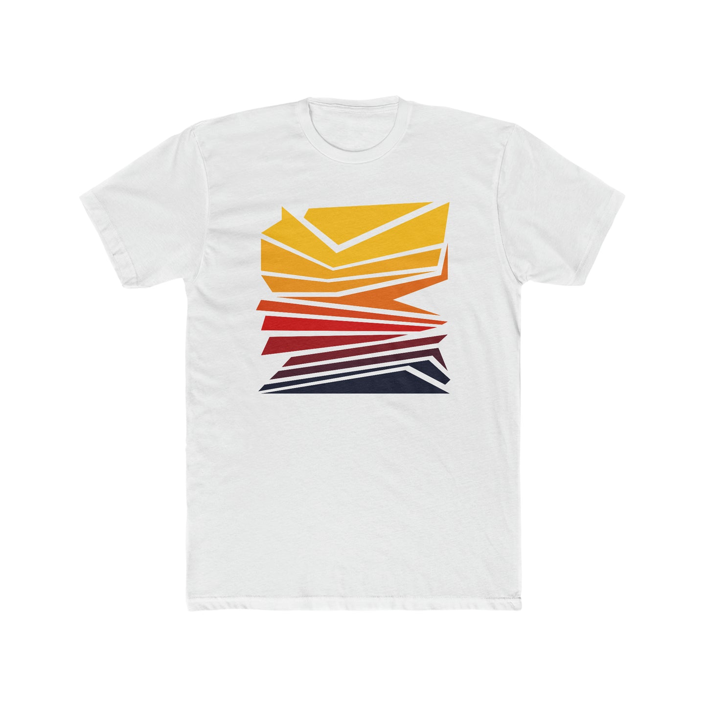 MINIMAL SUNSET 100102 - Camiseta de algodón para hombre
