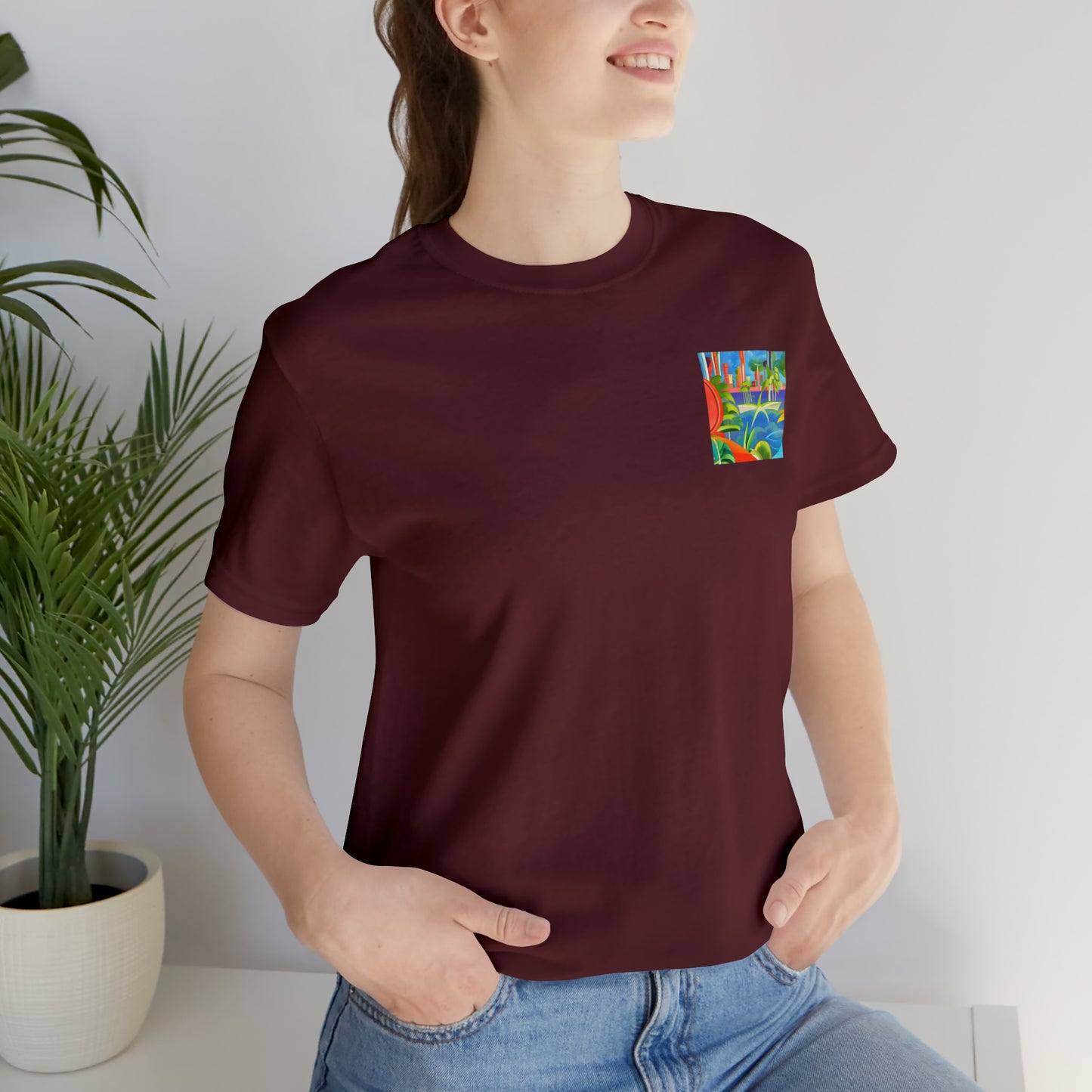 TROPICAL FUTURE 100101 - Unisex Jersey Short Sleeve Tee