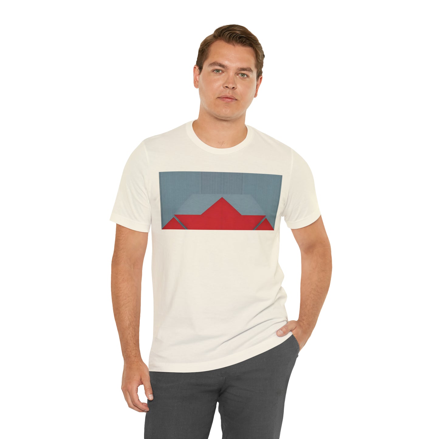 ABSTRACT SHAPES 101 MIRROR - Unisex Jersey Short Sleeve Tee