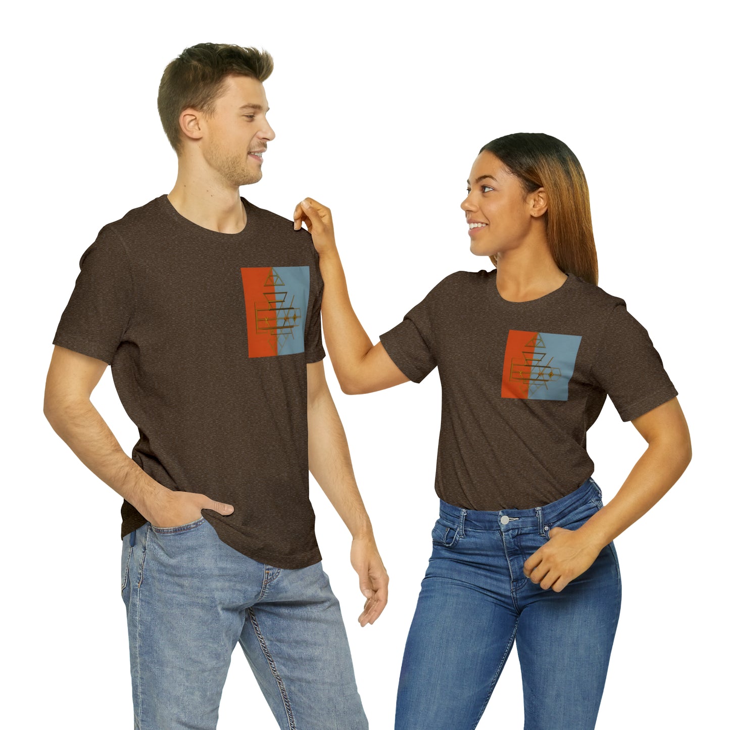 ABSTRACT SHAPES 102 - Unisex Jersey Short Sleeve Tee