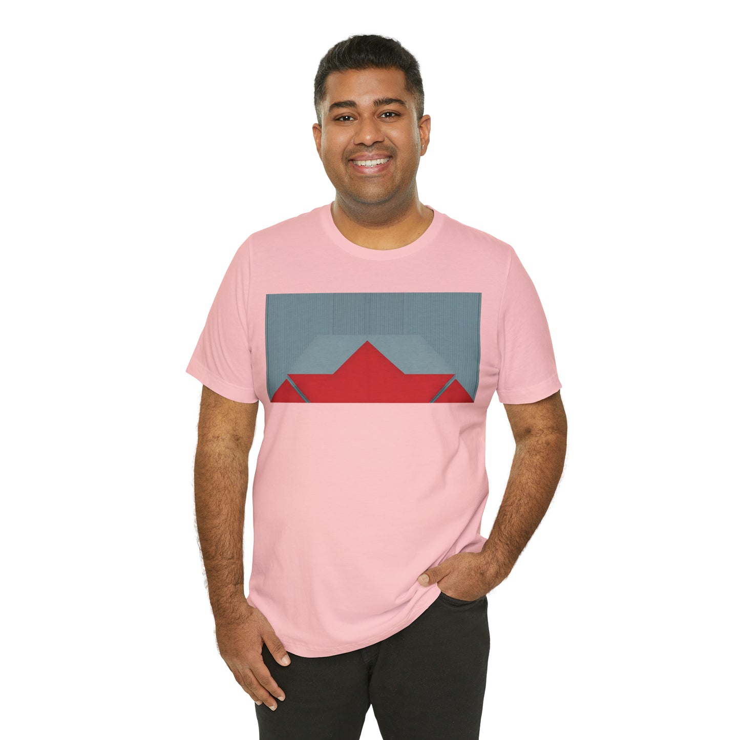 ABSTRACT SHAPES 101 MIRROR - Unisex Jersey Short Sleeve Tee