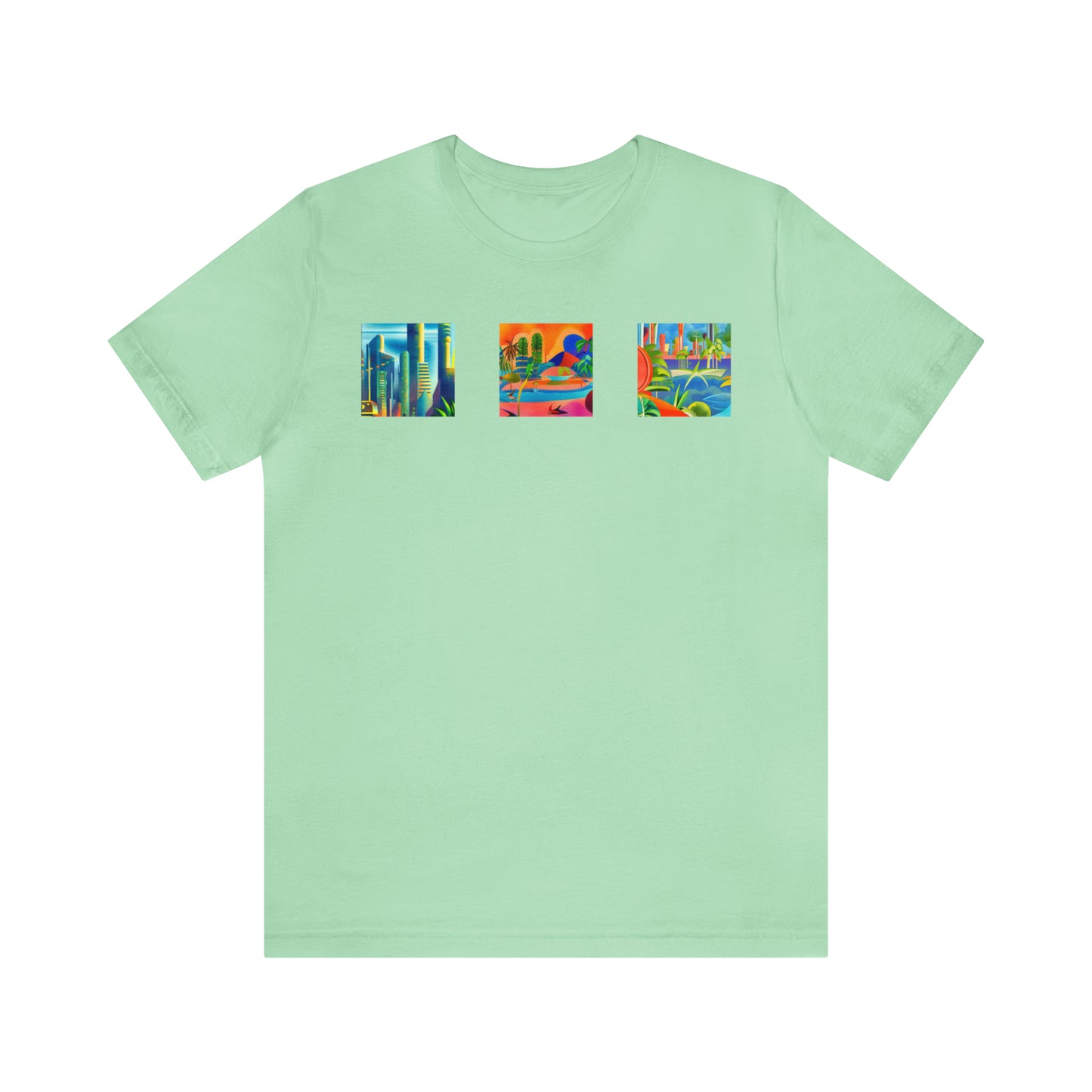 TROPICAL FUTURE 100100.1 - Unisex Jersey Short Sleeve Tee