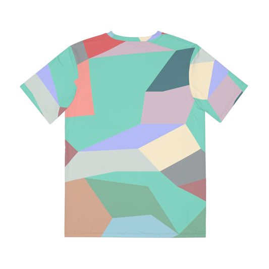 MINT GEODES 100101 - All Over Print Men's Polyester Tee (AOP)