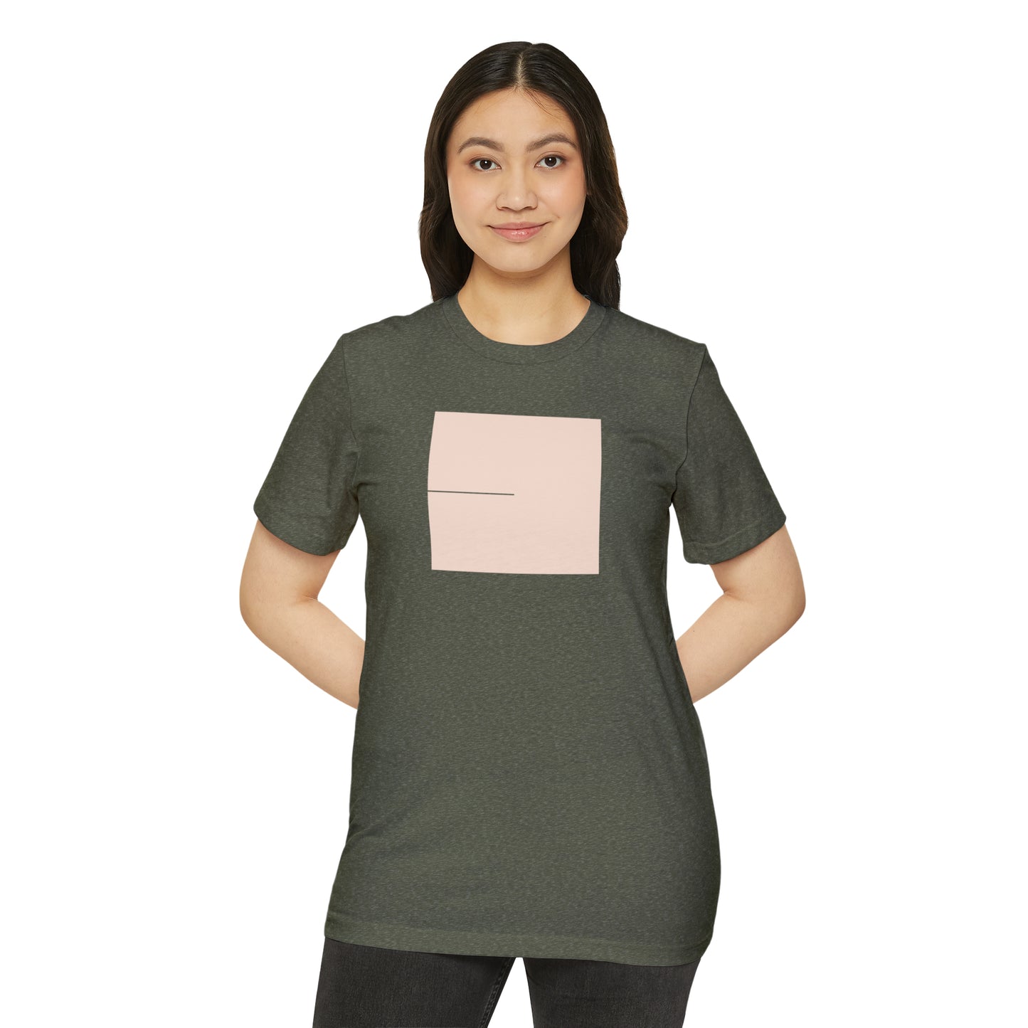 MINIMAL SHAPE 105 - Unisex Recycled Organic T-Shirt