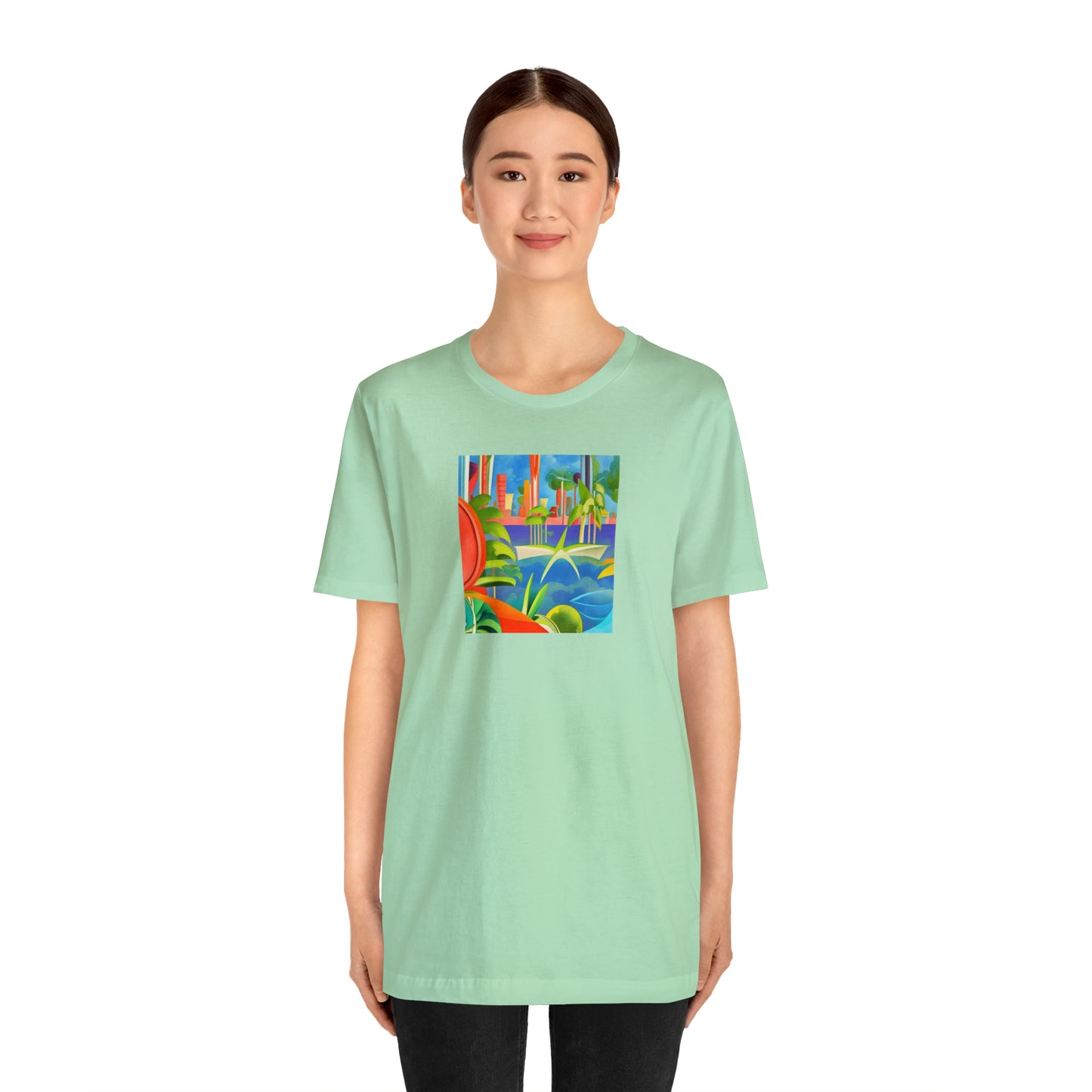 TROPICAL FUTURE 100101.1 - Unisex Jersey Short Sleeve Tee