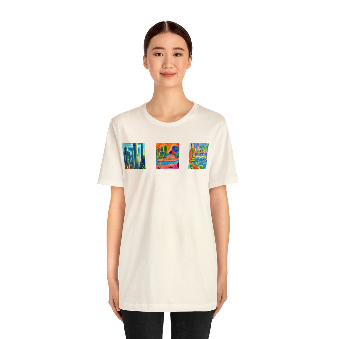 TROPICAL FUTURE 100100.1 - Unisex Jersey Short Sleeve Tee