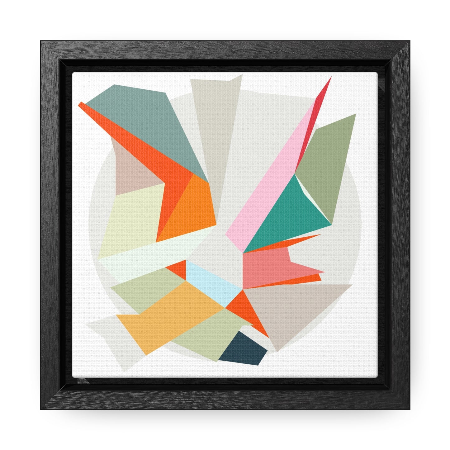 TROPICAL GEODE - Gallery Canvas Wraps, Square Frame