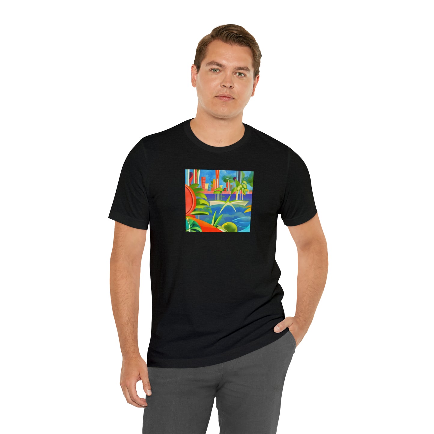 TROPICAL FUTURE 100101.1 - Unisex Jersey Short Sleeve Tee