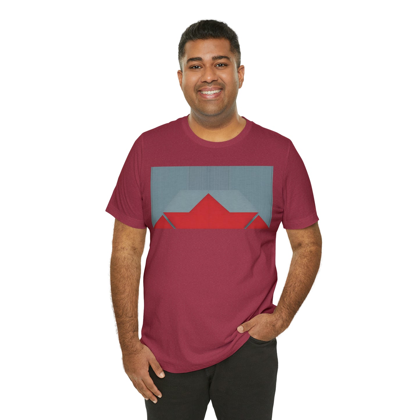 ABSTRACT SHAPES 101 MIRROR - Unisex Jersey Short Sleeve Tee