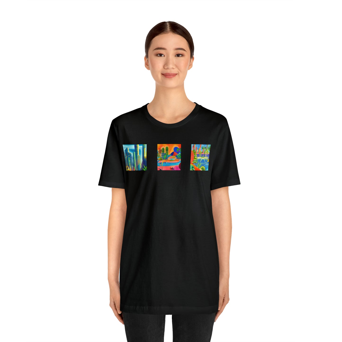 TROPICAL FUTURE 100100.1 - Unisex Jersey Short Sleeve Tee