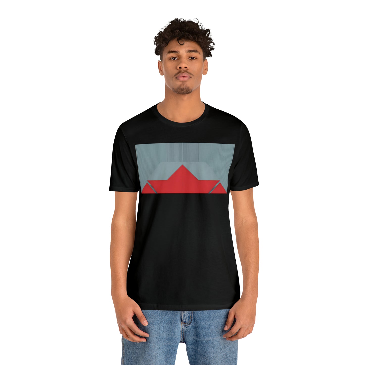 ABSTRACT SHAPES 101 MIRROR - Unisex Jersey Short Sleeve Tee