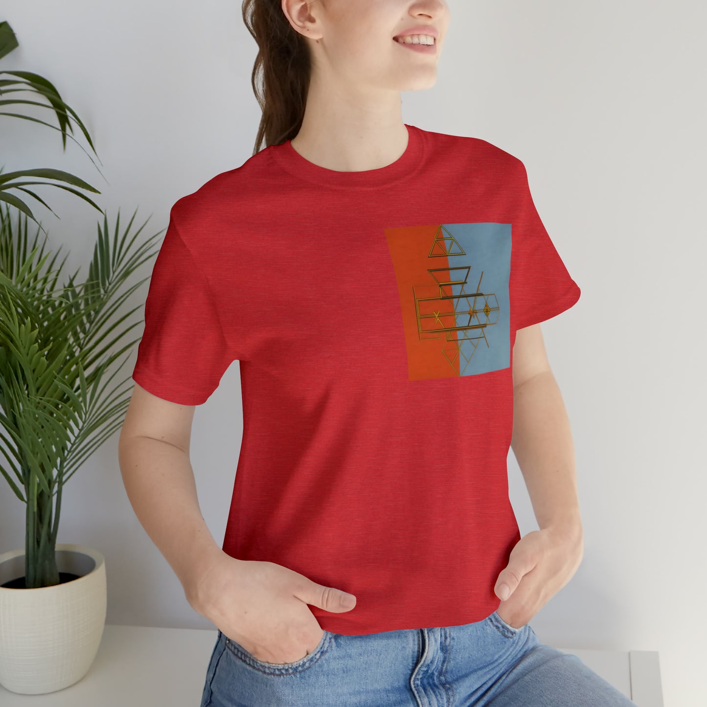 ABSTRACT SHAPES 102 - Unisex Jersey Short Sleeve Tee