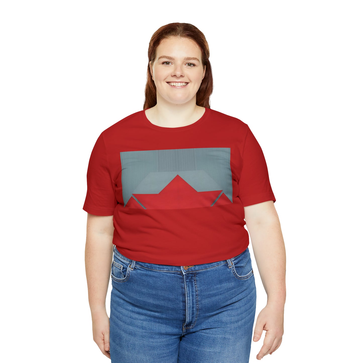 ABSTRACT SHAPES 101 MIRROR - Unisex Jersey Short Sleeve Tee