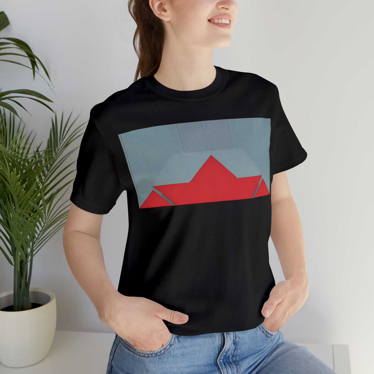 ABSTRACT SHAPES 101 MIRROR - Unisex Jersey Short Sleeve Tee