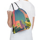 TROPICAL SIMPLE CITY 101 - Outdoor Drawstring Bag