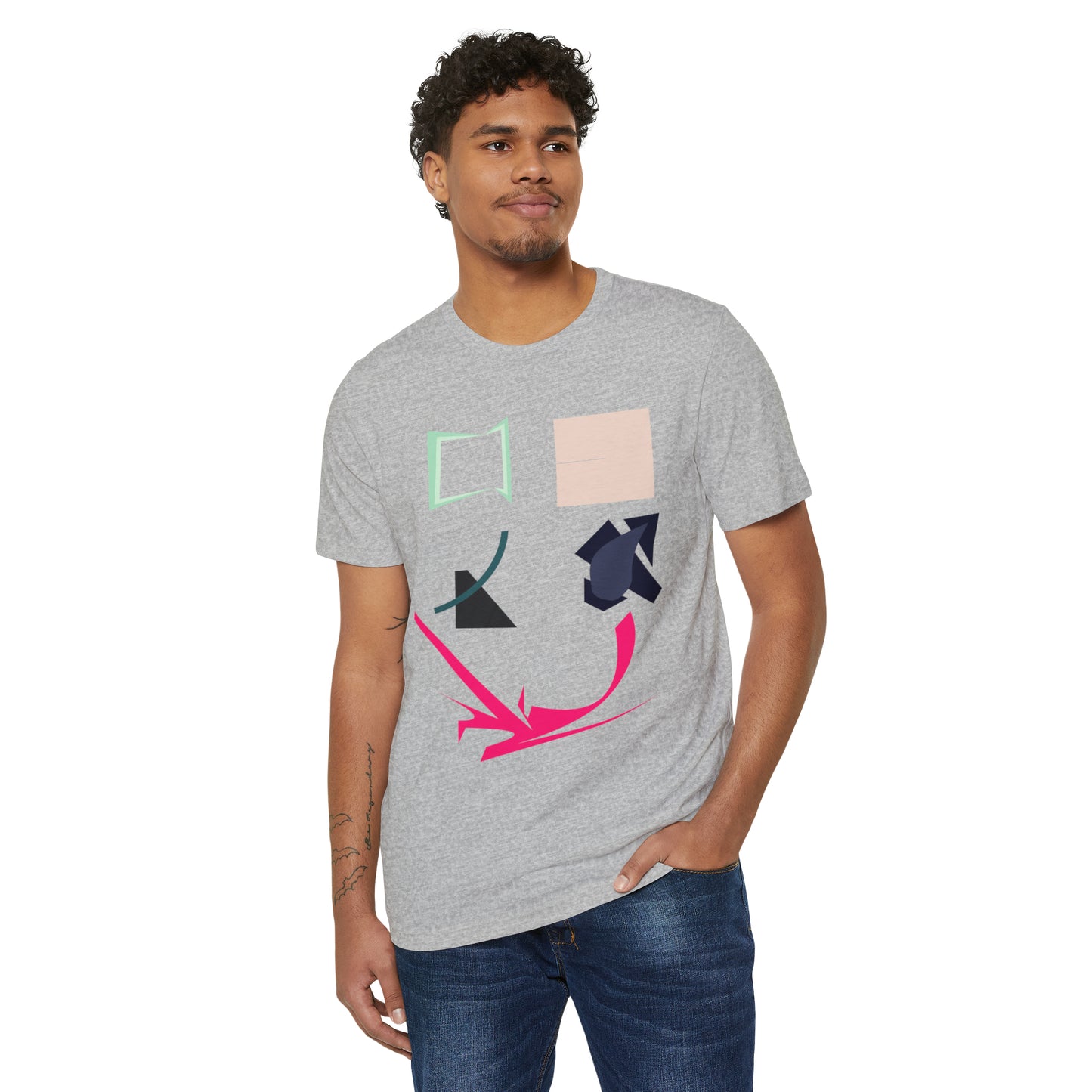 MINIMAL SHAPES 104 - Camiseta ecológica reciclada unisex