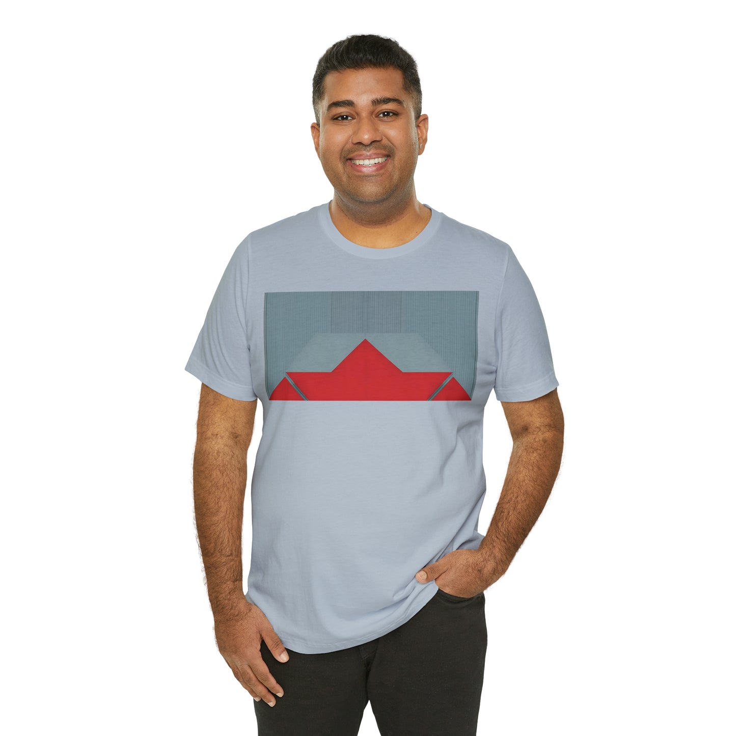 ABSTRACT SHAPES 101 MIRROR - Unisex Jersey Short Sleeve Tee