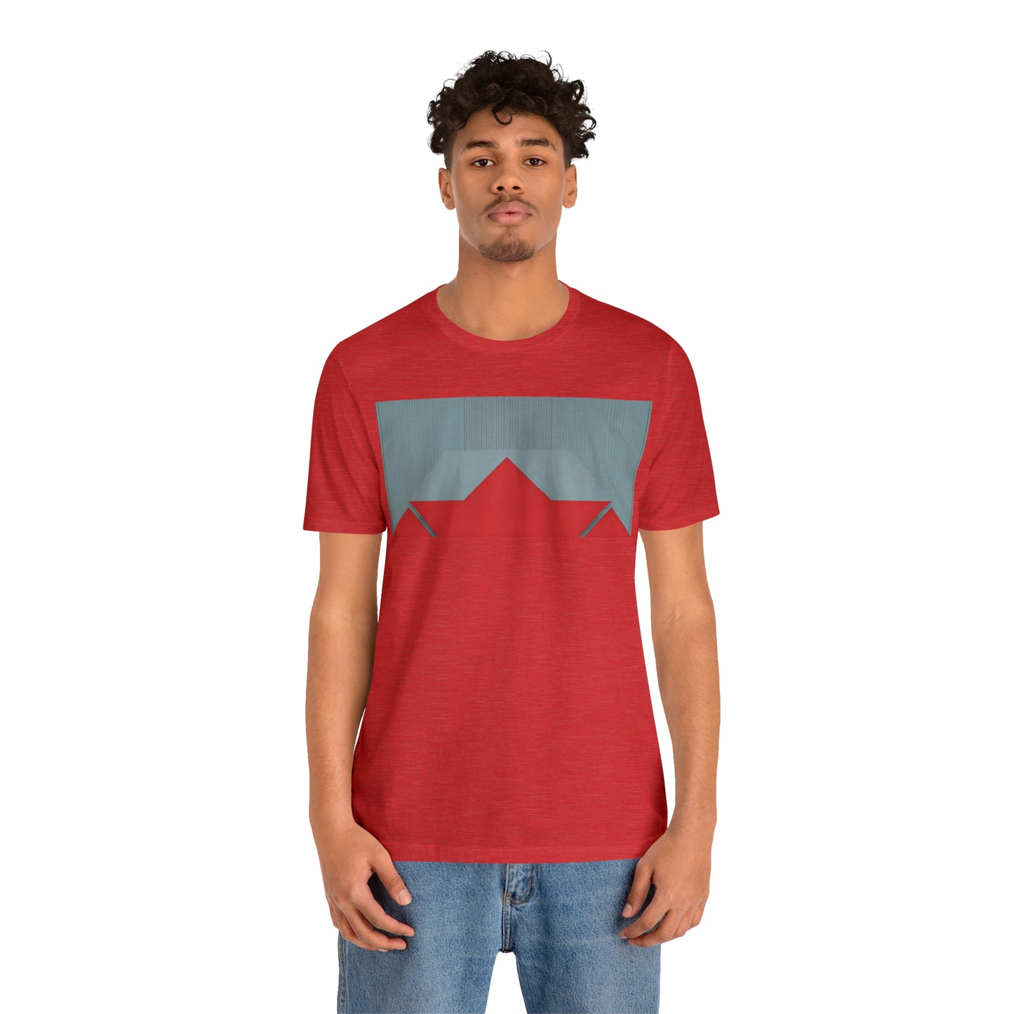 ABSTRACT SHAPES 101 MIRROR - Unisex Jersey Short Sleeve Tee