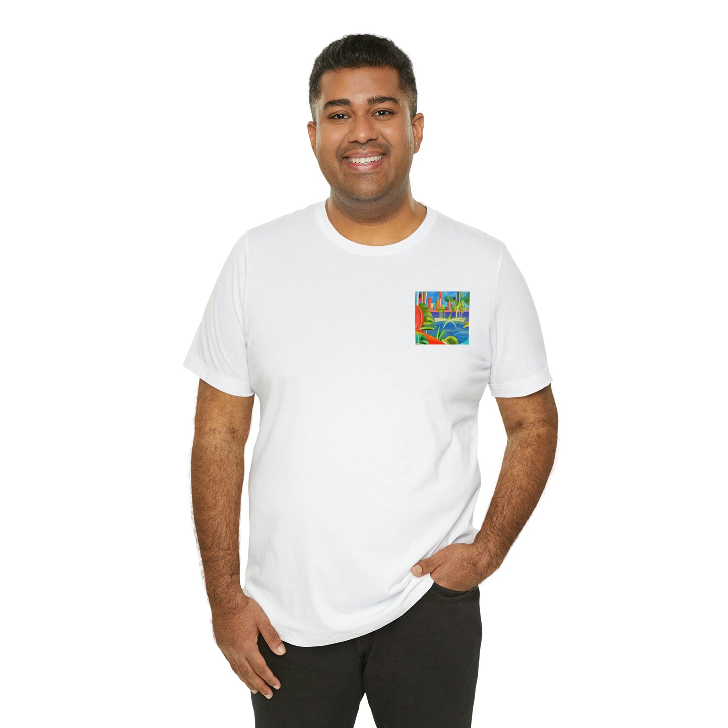 TROPICAL FUTURE 100101 - Unisex Jersey Short Sleeve Tee