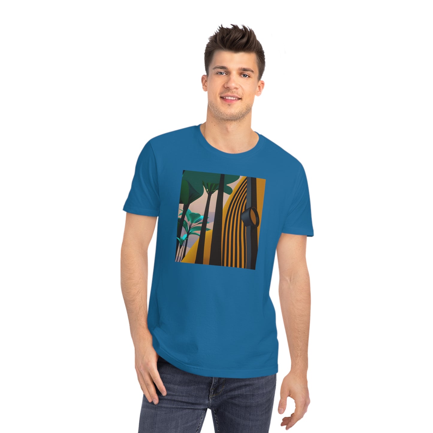 TROPICAL FUTURE 101 - Unisex Rocker T-Shirt