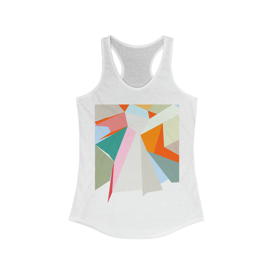 TROPICAL GEODES 101 - Women's Ideal Racerback Tank