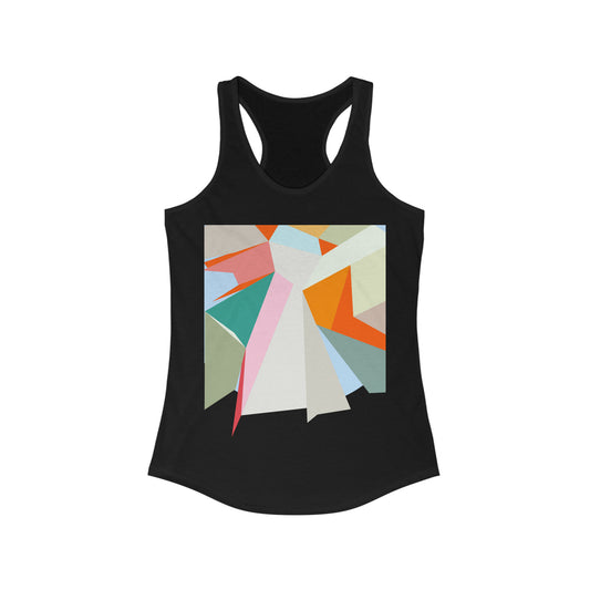 TROPICAL GEODES 101 - Women's Ideal Racerback Tank