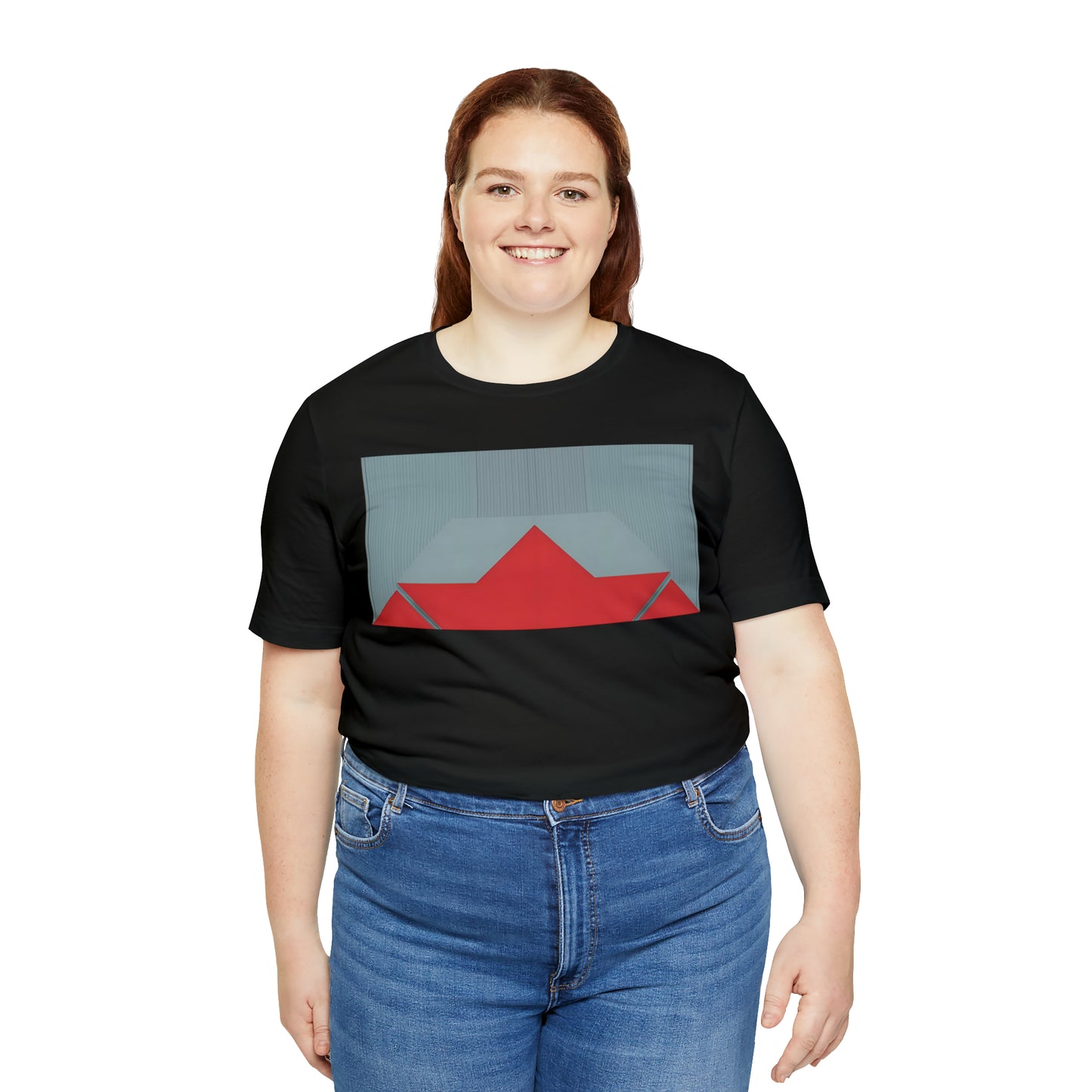 ABSTRACT SHAPES 101 MIRROR - Unisex Jersey Short Sleeve Tee