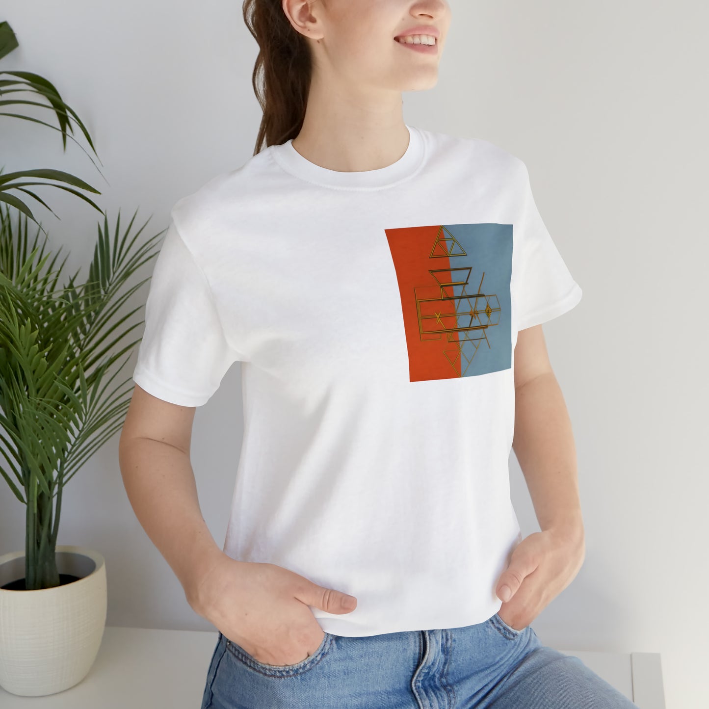 ABSTRACT SHAPES 102 - Unisex Jersey Short Sleeve Tee