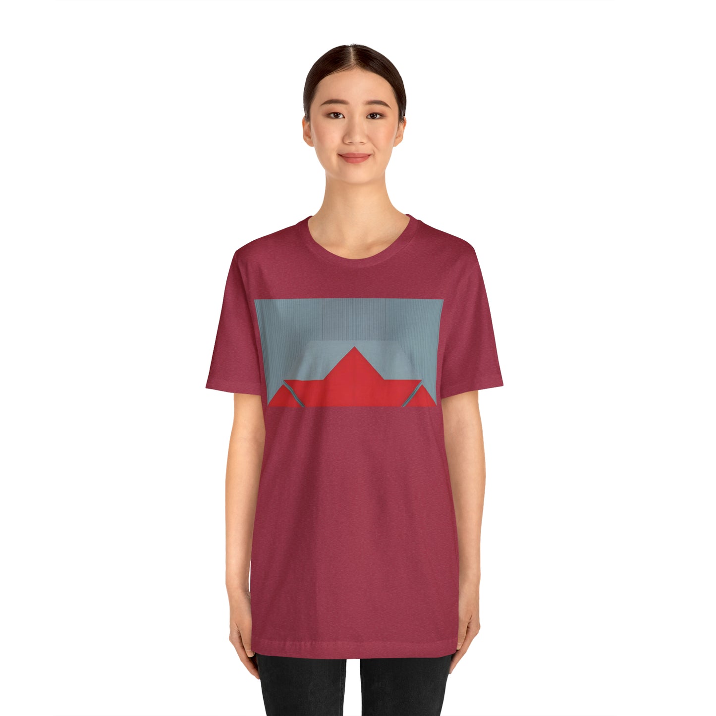 ABSTRACT SHAPES 101 MIRROR - Unisex Jersey Short Sleeve Tee