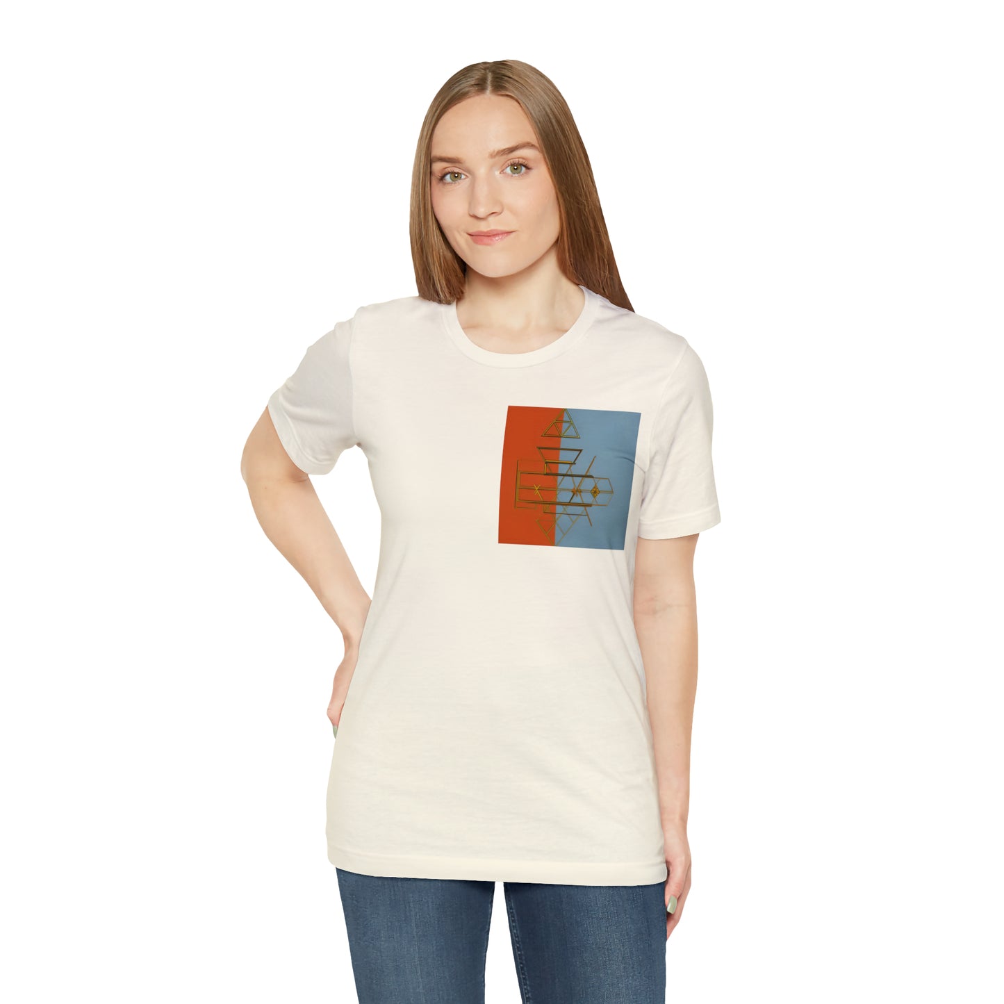 ABSTRACT SHAPES 102 - Unisex Jersey Short Sleeve Tee