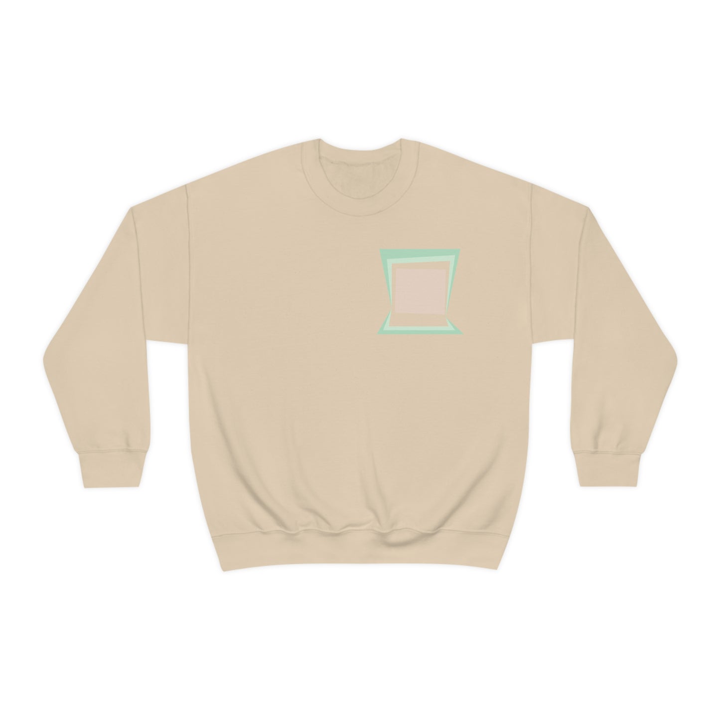 MINIMAL SHAPES 100 - Unisex Heavy Blend™ Crewneck Sweatshirt