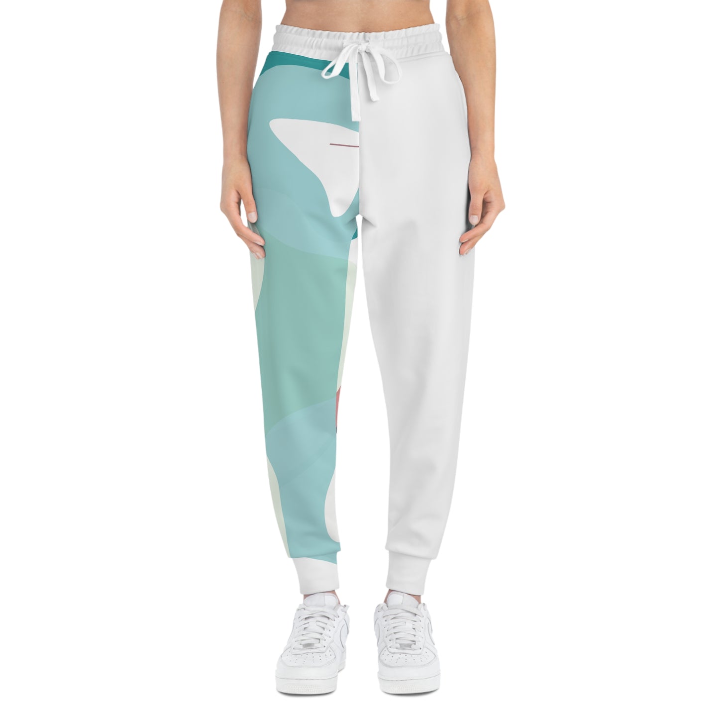 BLUE BLOB 101 - Athletic Joggers RIGHT SIDED (AOP)