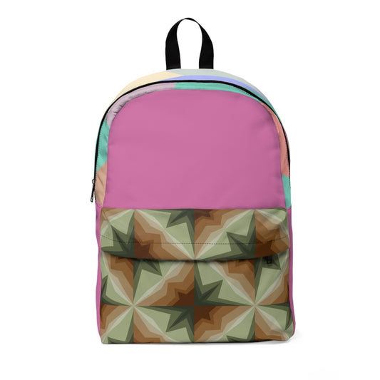 MULTI-PATTERN MULTI-COLOR 100104 - Unisex Classic Backpack