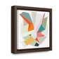 TROPICAL GEODE - Gallery Canvas Wraps, Square Frame