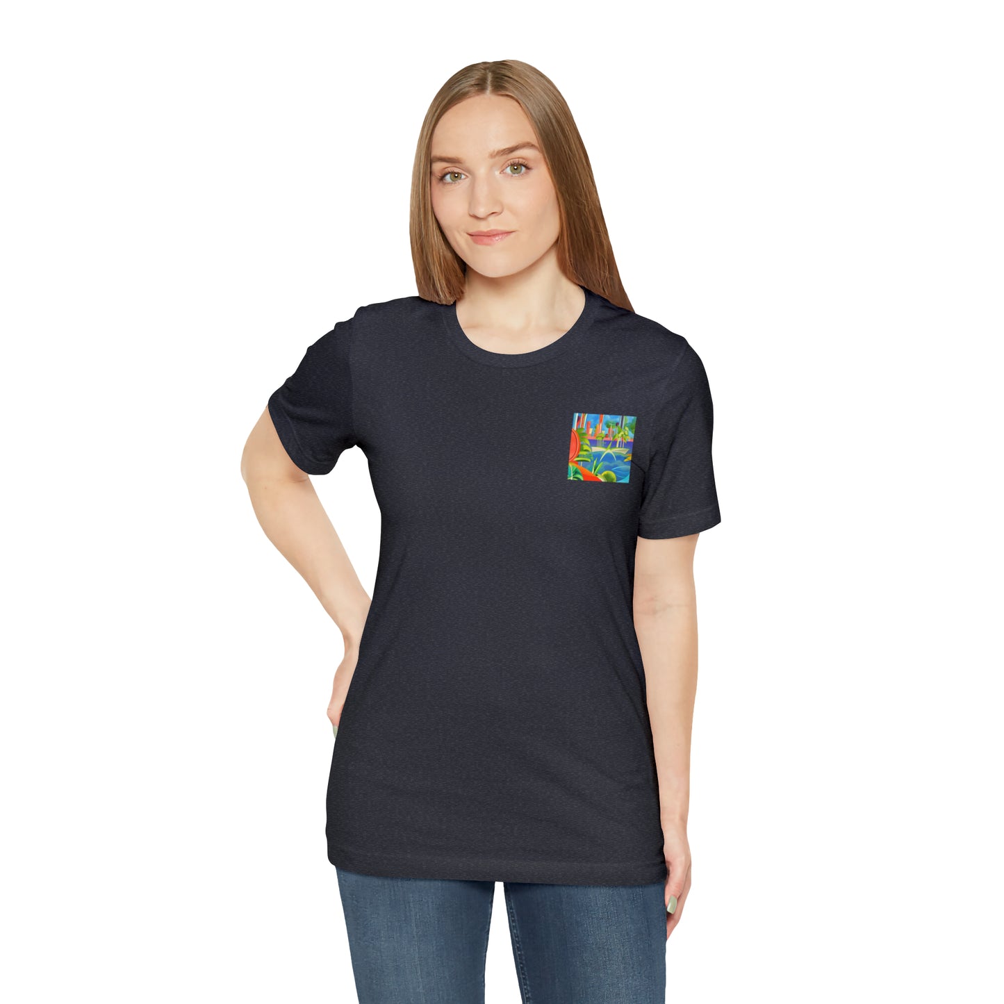 TROPICAL FUTURE 100101 - Unisex Jersey Short Sleeve Tee