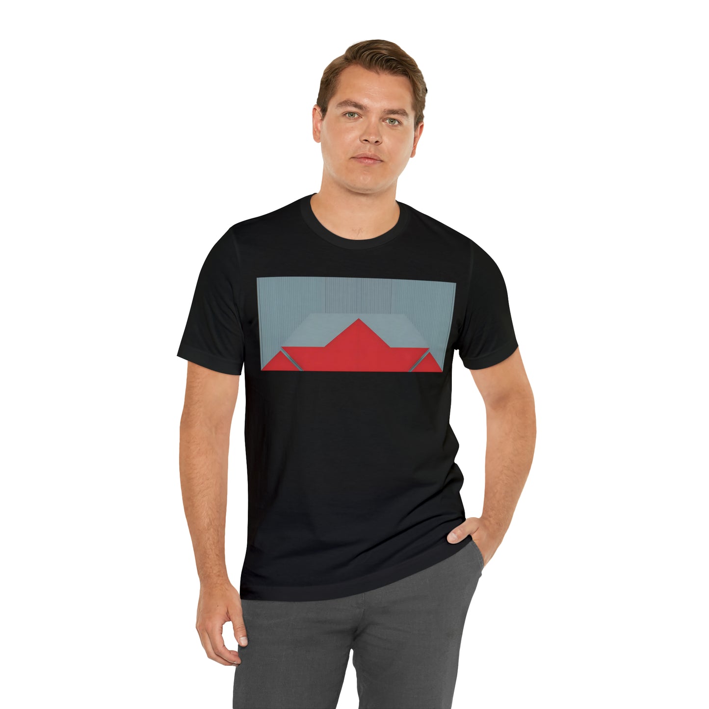 ABSTRACT SHAPES 101 MIRROR - Unisex Jersey Short Sleeve Tee