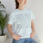 FASHIONABLE MIRROR 100101 - Unisex Jersey Short Sleeve Tee