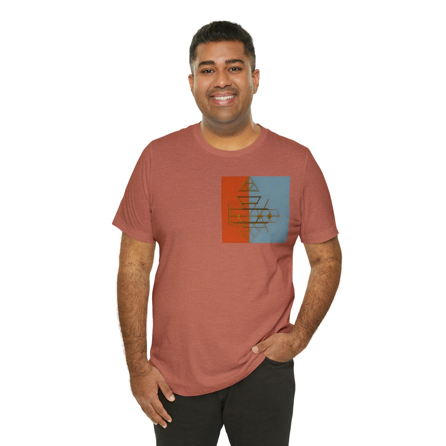 ABSTRACT SHAPES 102 - Unisex Jersey Short Sleeve Tee