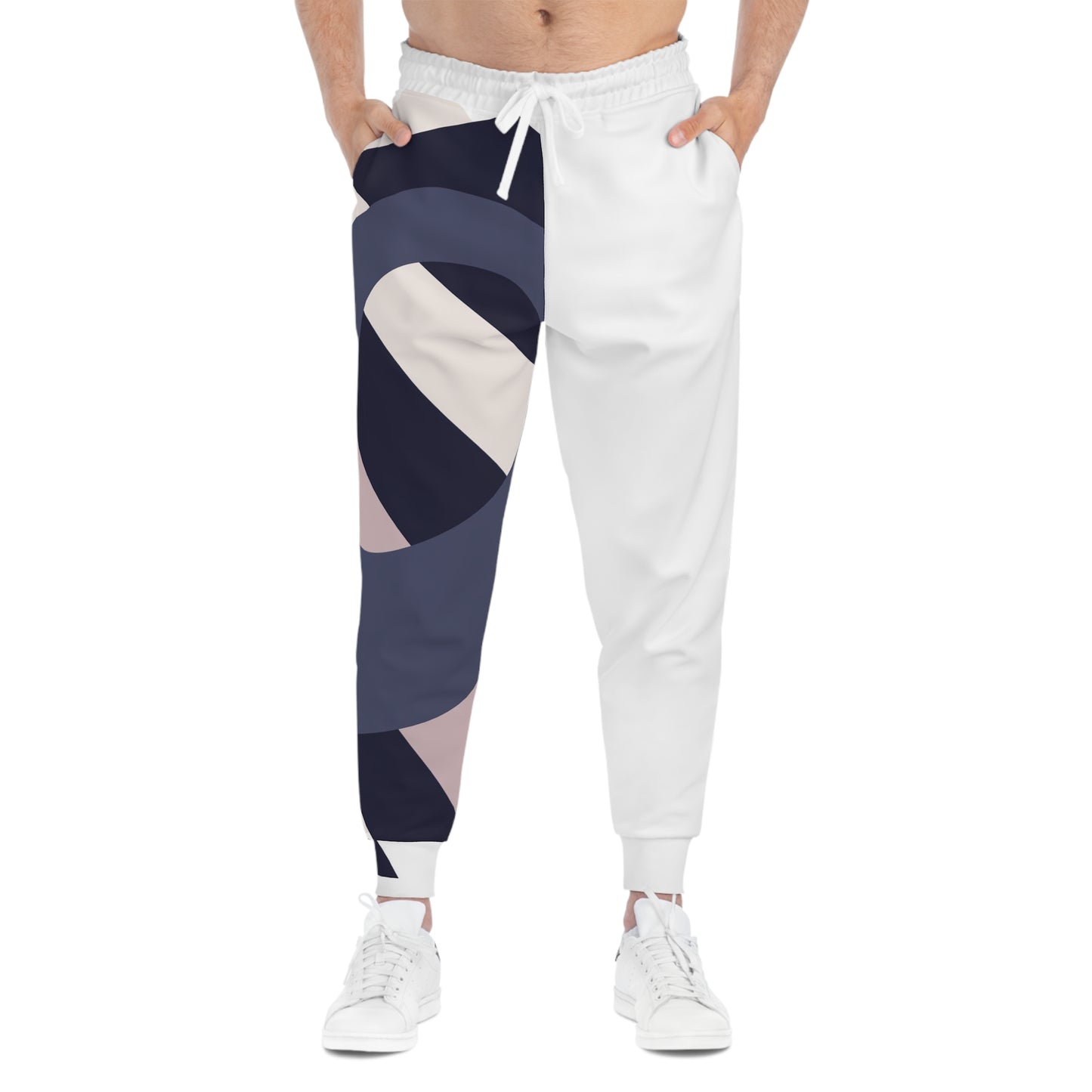 MINIMAL SHAPE 106 - Athletic Joggers RIGHT SIDED (AOP)