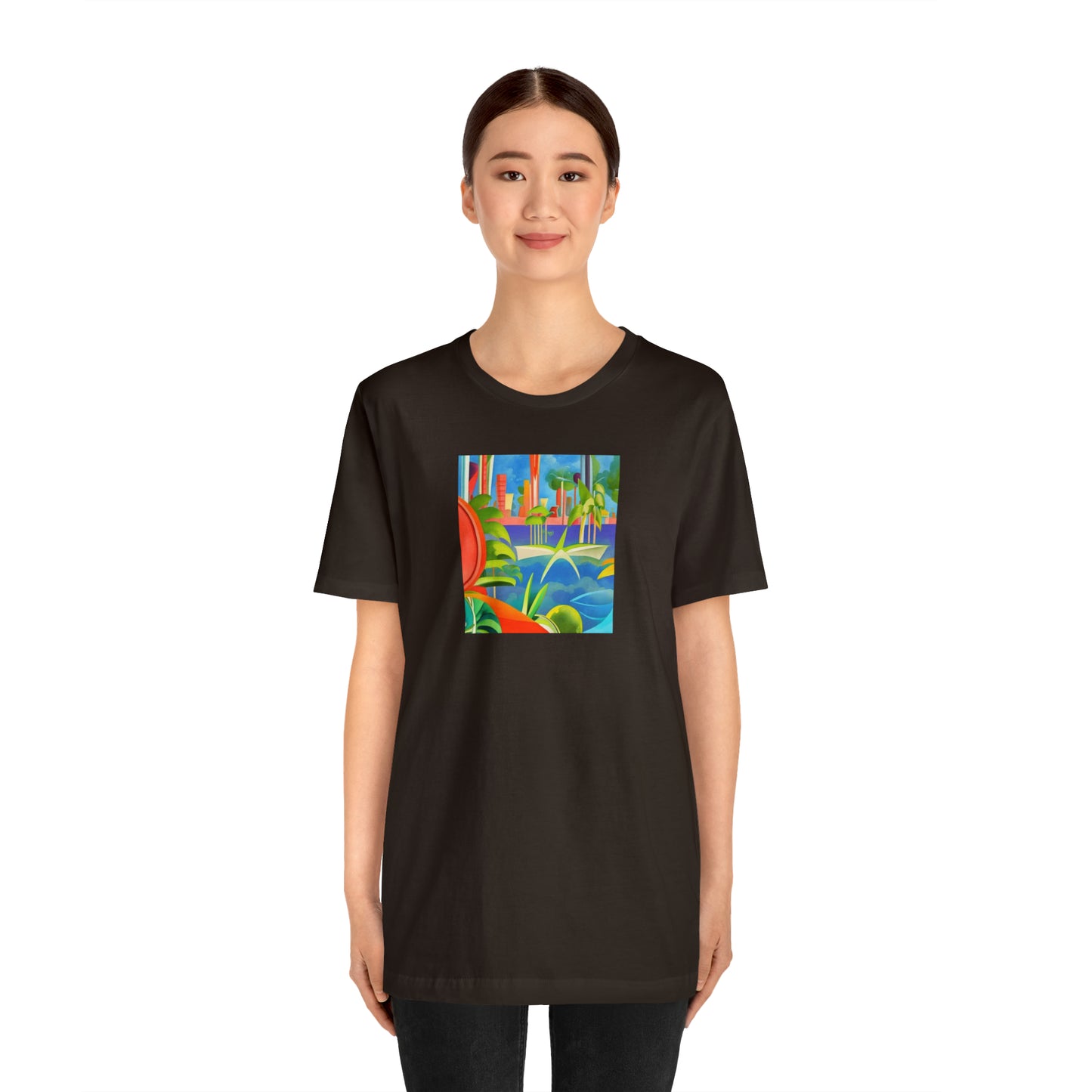 TROPICAL FUTURE 100101.1 - Unisex Jersey Short Sleeve Tee