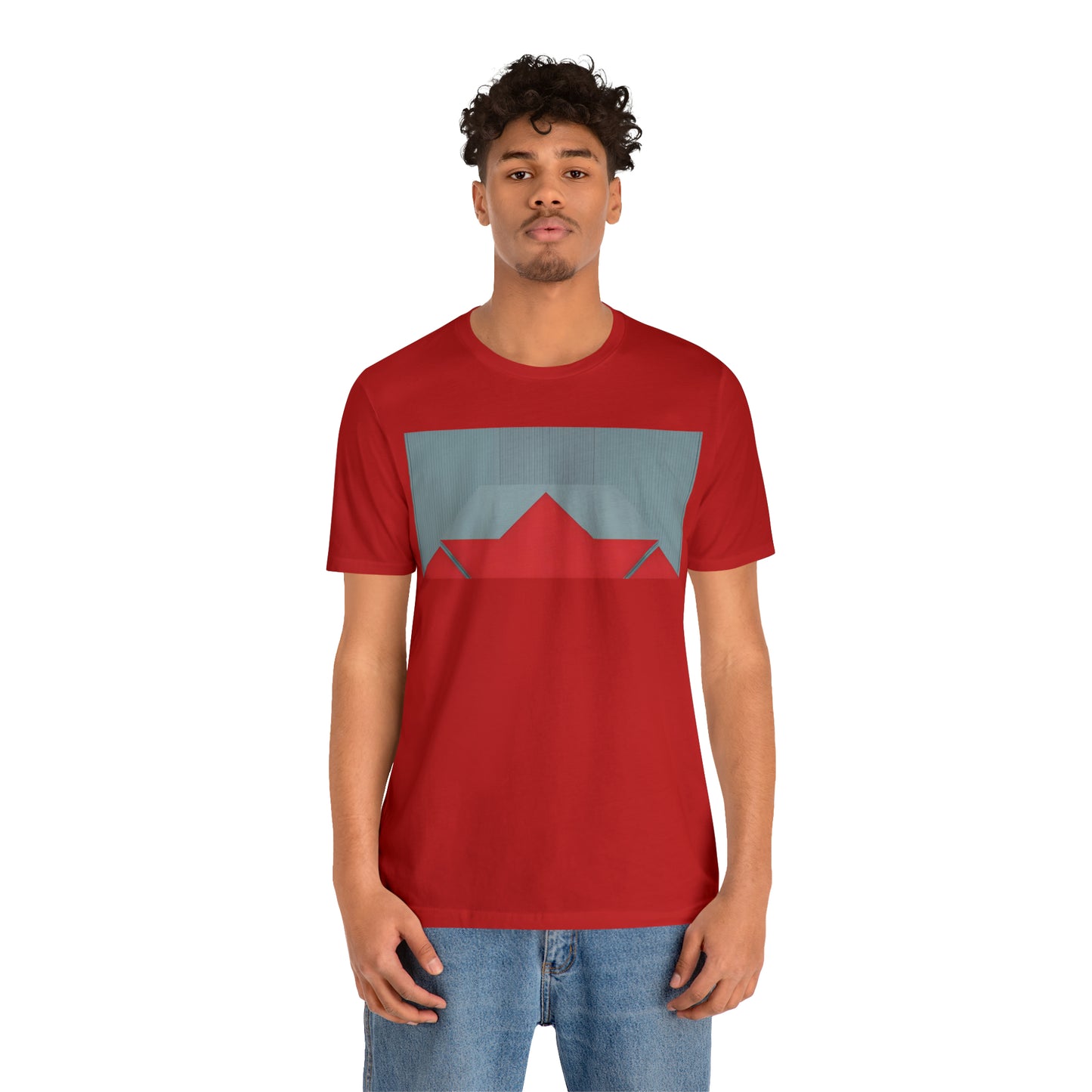 ABSTRACT SHAPES 101 MIRROR - Unisex Jersey Short Sleeve Tee