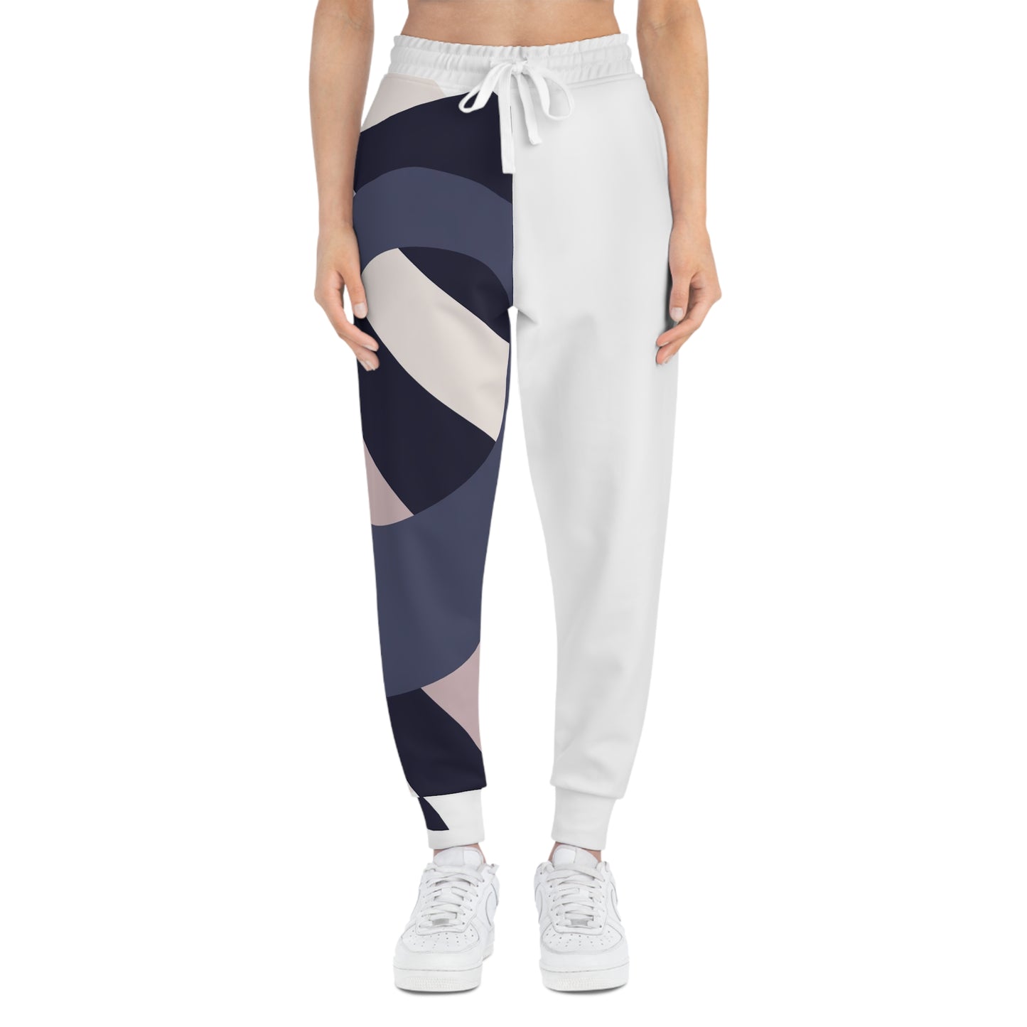 MINIMAL SHAPE 106 - Athletic Joggers RIGHT SIDED (AOP)