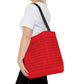 MODA 101 ROJO - Bolsa de tela